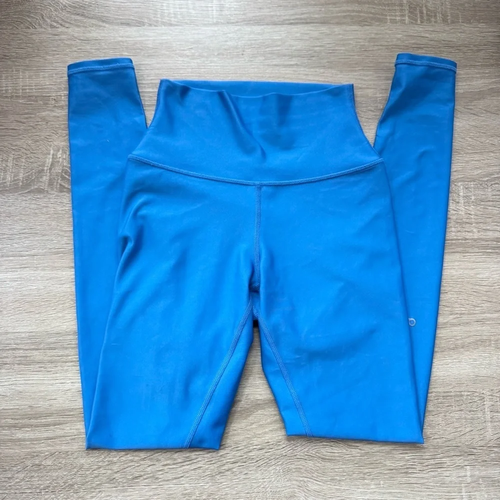 Alo High-Waist Full-Length Airlift Leggings Bundle of 2 Blue Green XS